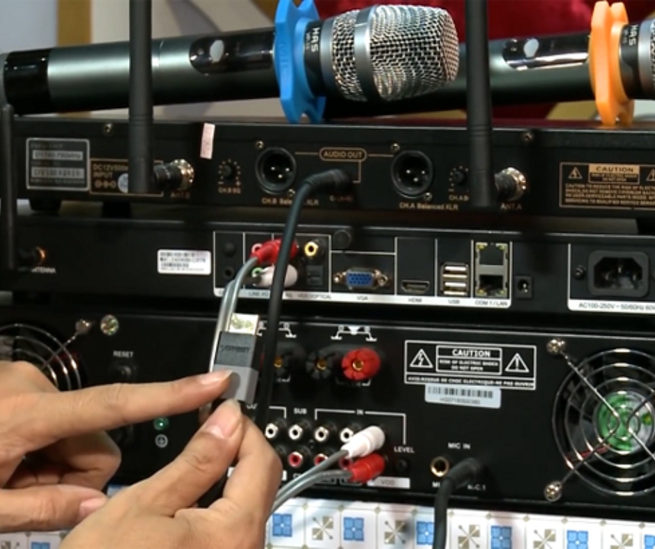 cách sửa loa karaoke