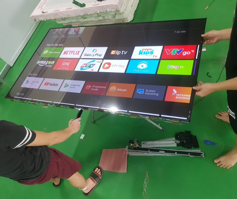thay màn hình tivi huyện Mộ Đức