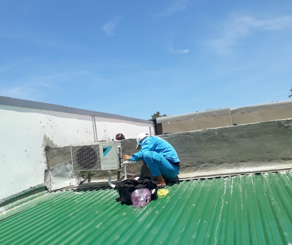 Dịch vụ sửa máy lạnh tại nhà huyện Bình Sơn - Hoàng Khang