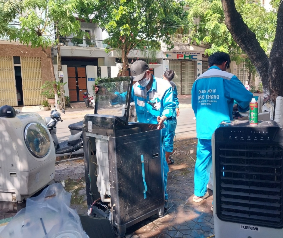 Dịch vụ sửa máy giặt tại nhà Quảng Ngãi giá rẻ, hỗ trợ 24/7