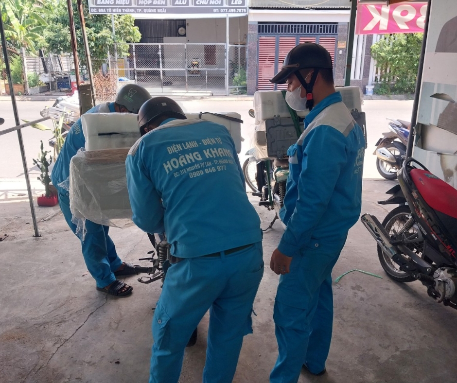 Sửa máy lạnh tại nhà Quảng Ngãi tại nhà - Có mặt sau 10 phút