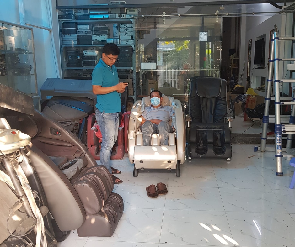 Dịch vụ sửa ghế massage tại nhà Sơn Hà - 0909846977